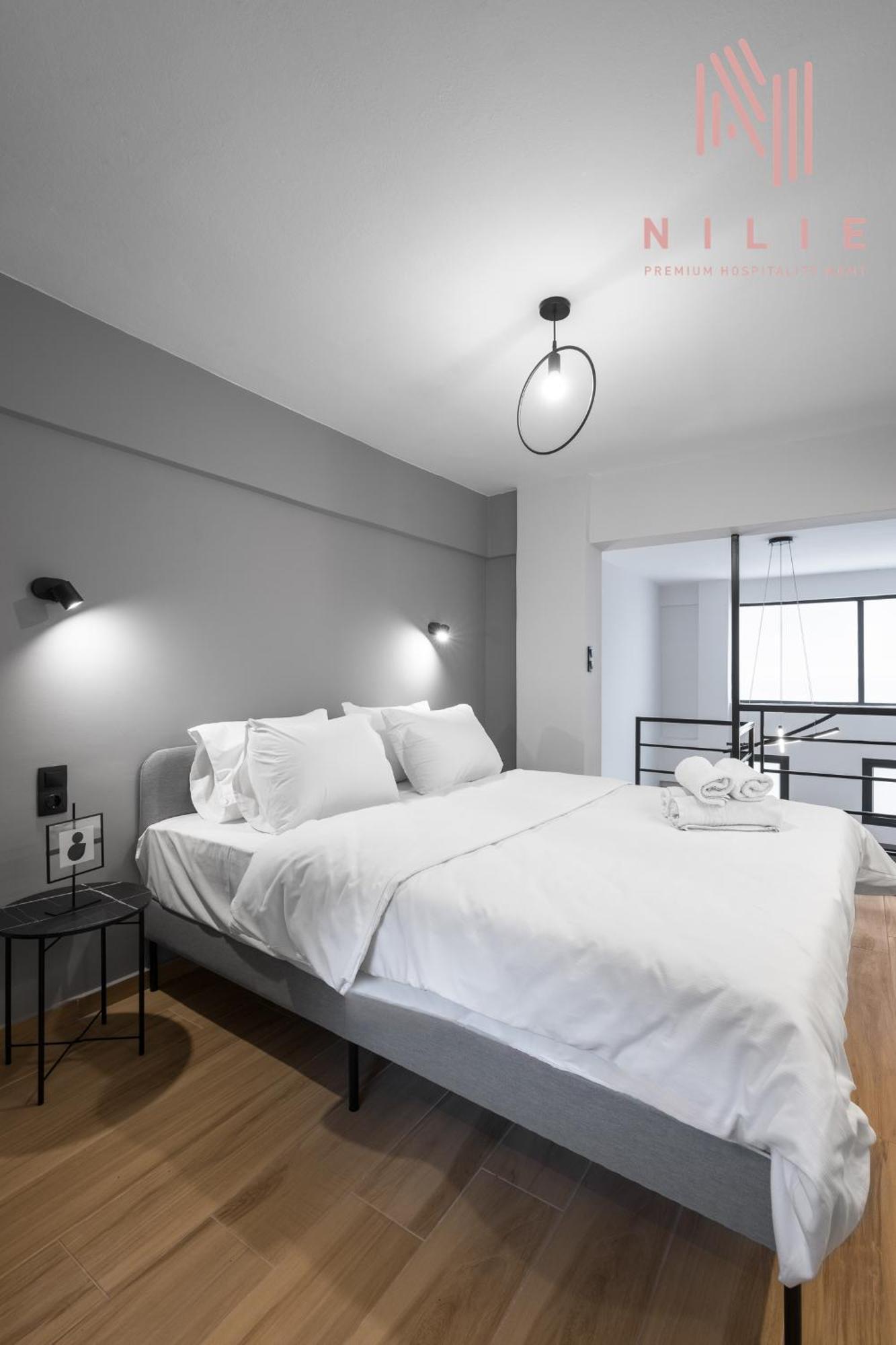 شقة Railway Lofts, Nilie Hospitality Mgmt سالونيك المظهر الخارجي الصورة