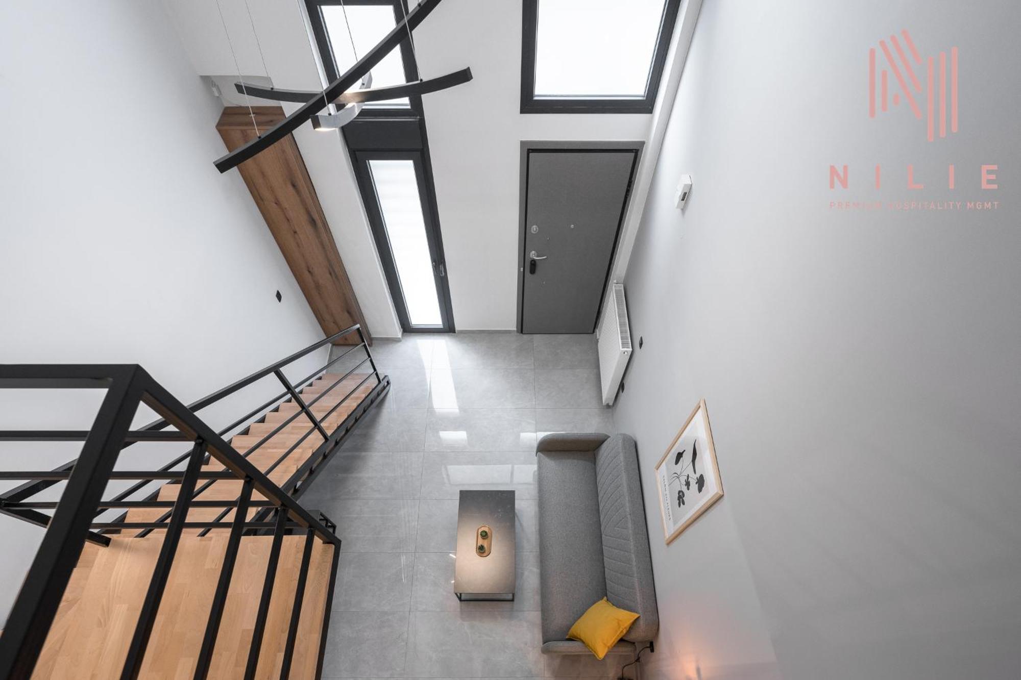 شقة Railway Lofts, Nilie Hospitality Mgmt سالونيك المظهر الخارجي الصورة